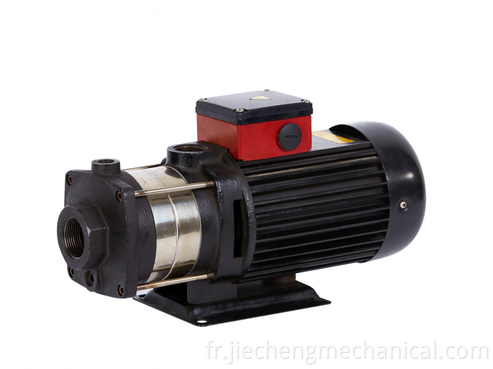 Horizontal centrifugal booster water pump